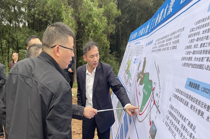 范为民带队调研普安镇金剑工业园区建设<font color='red'>情况</font>