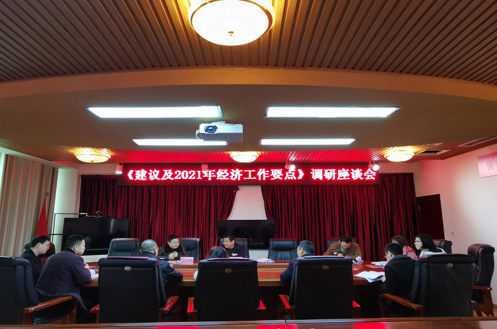 <font color='red'>剑阁县</font>发展和改革局召开《建议及2021年经济工作要点》调研座谈会
