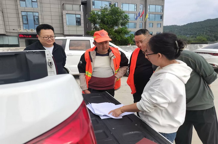 <font color='red'>剑阁县</font>交通运输局开展第三季度公路养护综合检查