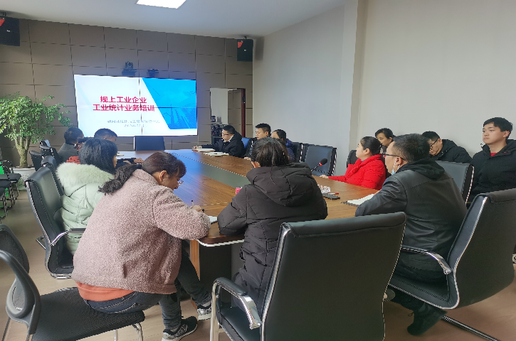 <font color='red'>剑阁县</font>统计局化整为零、分片区培训工业统计业务