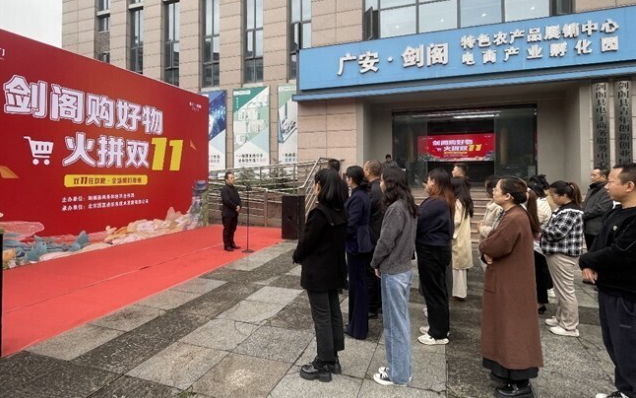 <font color='red'>剑阁县</font>特色产品亮相双十一